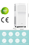 Comfee Mobile Klimaanlage 9000 BTU – 3-in-1 Klimagerät mit App-Steuerung, Entfeuchter & Ventilator | R290 | Bis 25 m²